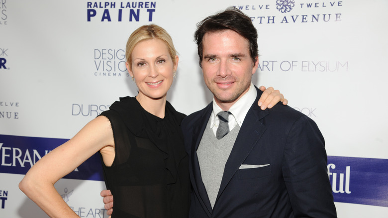 Kelly Rutherford and Gossip Girl co-star Matthew Settle