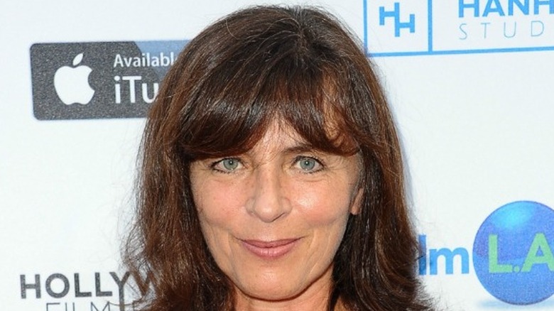 Mira Furlan smiling