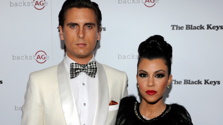 Scott Disick and Kourtney Kardashian red carpet