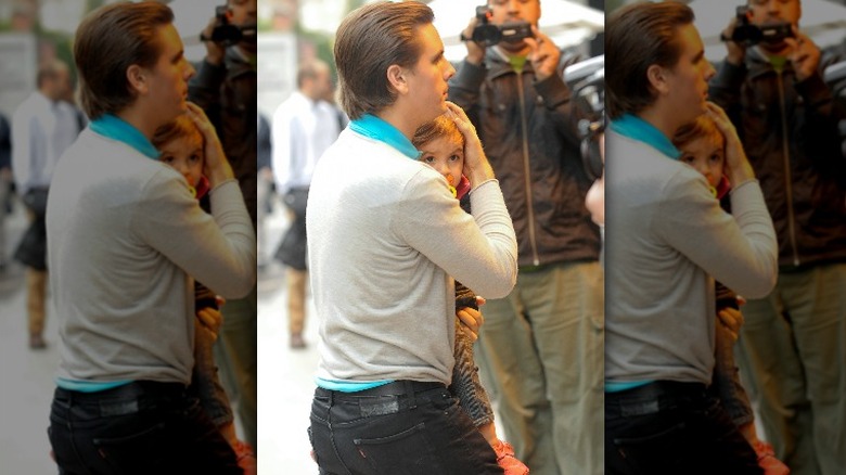 Scott Disick with Mason in 2011