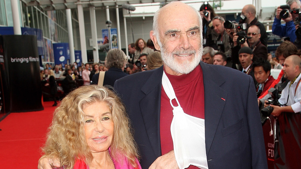 Micheline Roquebrune and Sean Connery