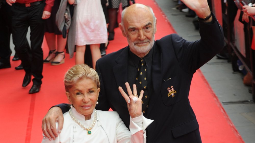 Micheline Roquebrune and Sean Connery