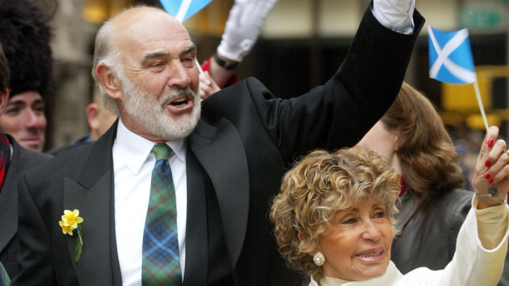 Sean Connery and Micheline Roquebrune 