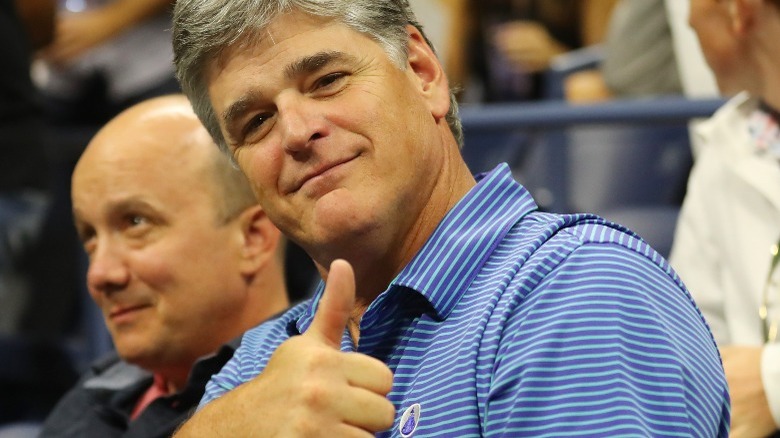 Sean Hannity giving thumbs-up