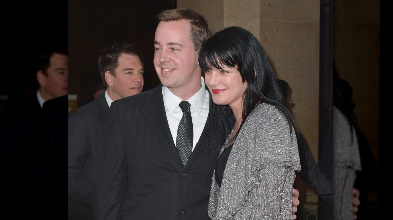 Sean Murray and Pauley Perrette smiling 