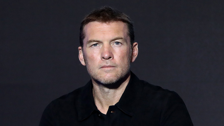 Sam Worthington at press conference for Avatar: The Way of Water