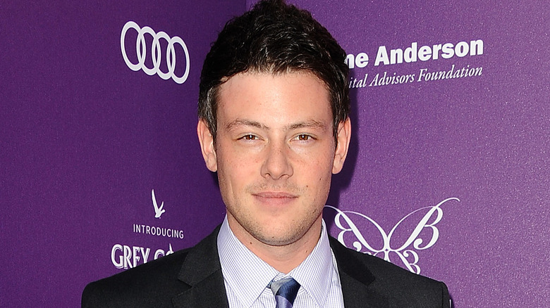 Cory Monteith posing