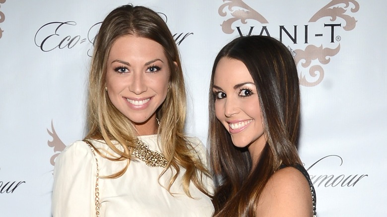 Stassi Schroeder and Scheana Shay smiling