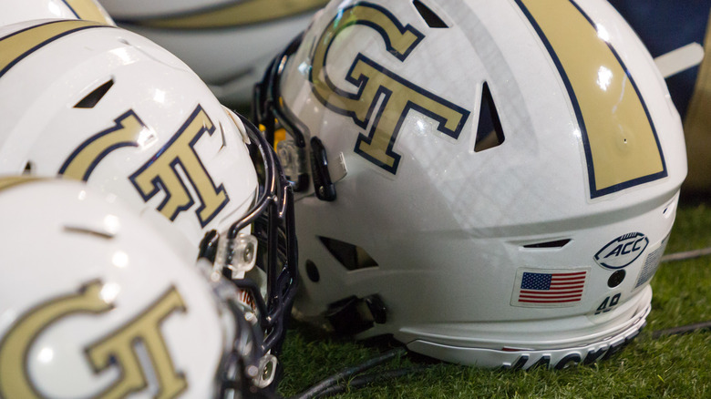 Georgia Tech football helmet