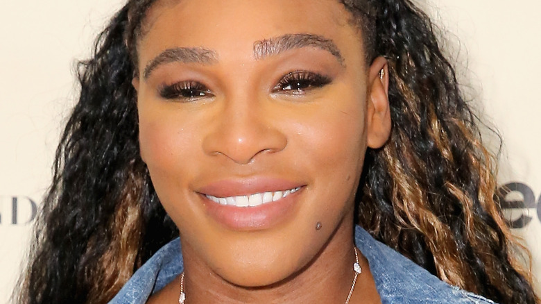 Serena Williams smiling