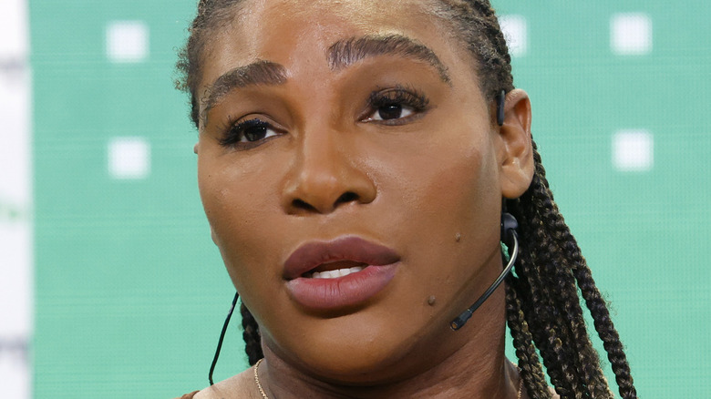 Serena Williams speaking