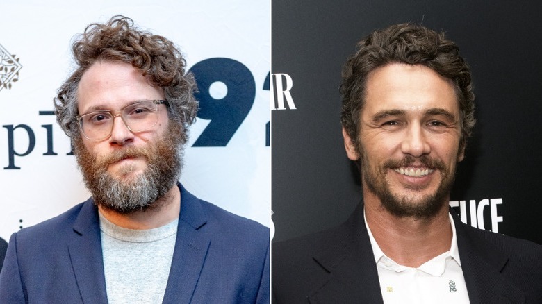 Seth Rogen at 92nd Street Y 2020 and James Franco at The Deuce screening 2019 