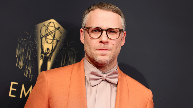 Seth Rogen attending the 73rd Primetime Emmy Awards