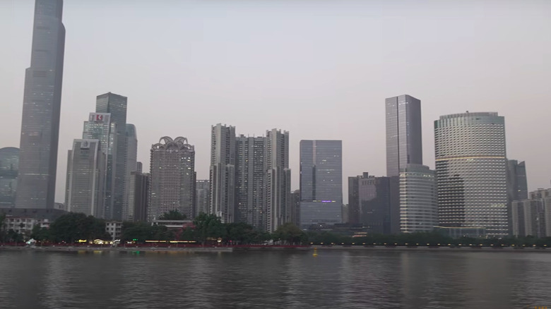 Skyline of Guangzhou, China