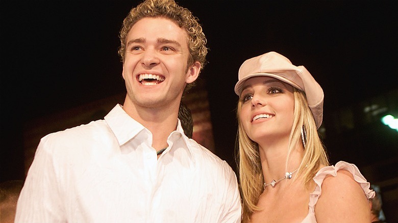 Justin Timberlake and Britney Spears at the Crossroads premiere