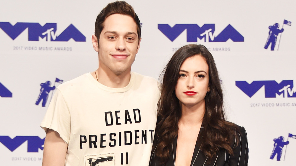 Pete Davidson and Cazzie David at the MTV VMAs