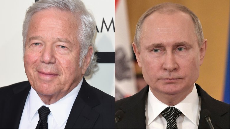 Robert Kraft, Vladmir Putin