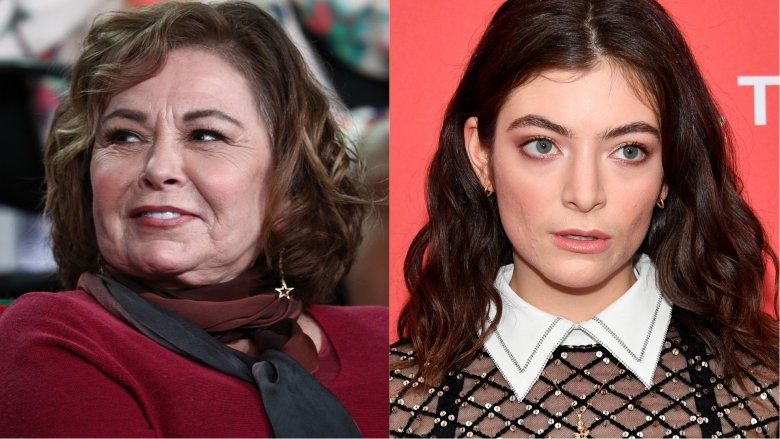 Roseanne Barr and Lorde