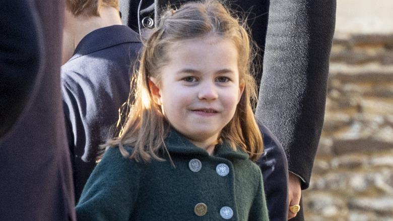 Princess Charlotte smiling