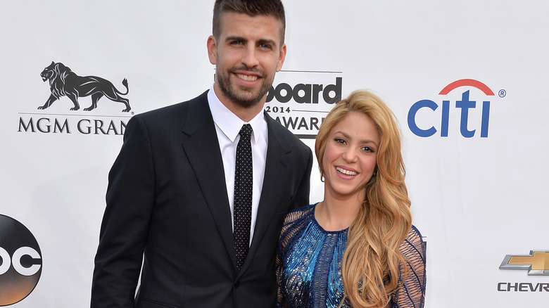 Shakira and Gerard Piqué at 2014 Billboard Awards