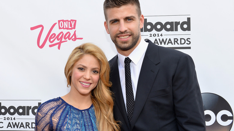 Shakira and Gerard Piqué at 2014 Billboard Awards