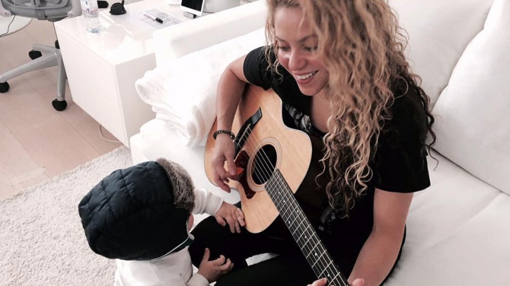 Shakira and her son Sasha