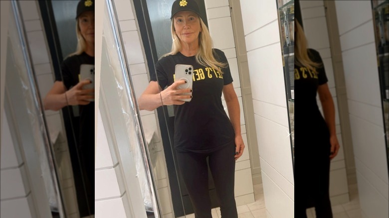 Shannon Beador posing for mirror selfie