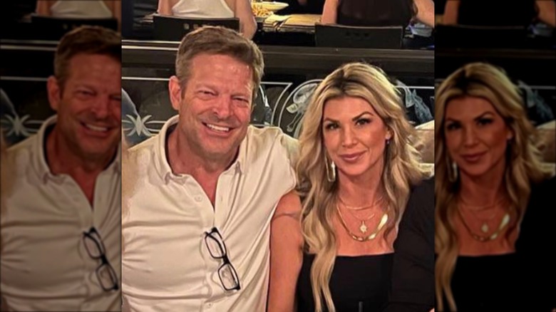 John Janssen, Alexis Bellino smiling