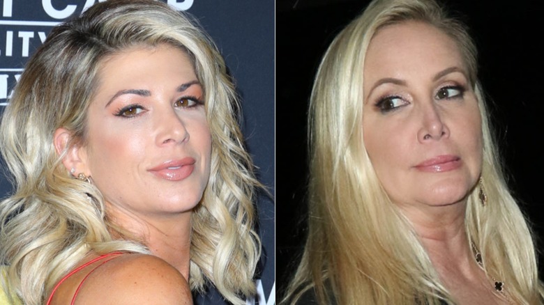 Alexis Bellino, Shanon Beador side-eye split image