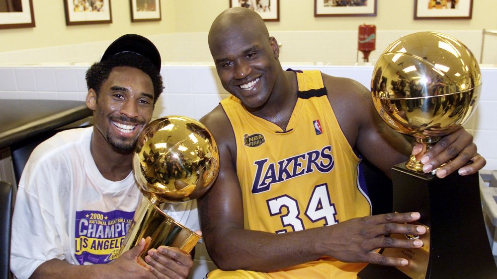 Kobe Bryant and Shaquille O'Neal