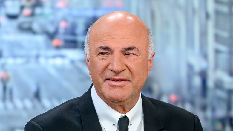 Kevin O'Leary black suit