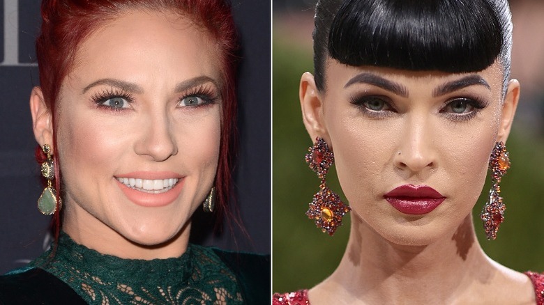 Sharna Burgess and Megan Fox split