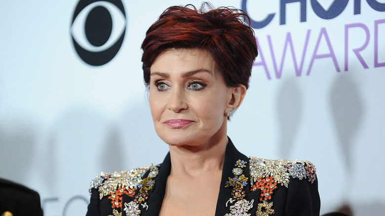 Sharon Osbourne red carpet