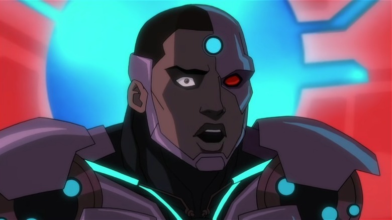 Cyborg, voiced by Shemar Moore