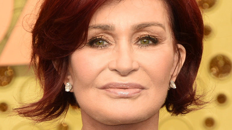 Sharon Osbourne posing