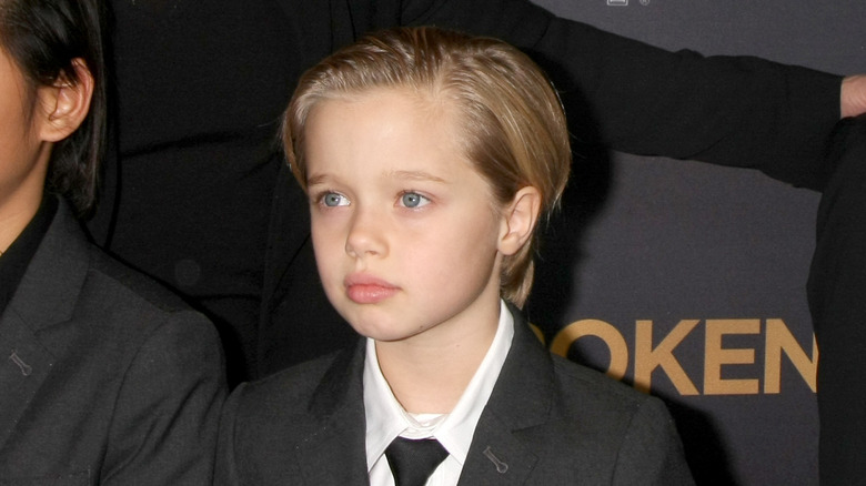 Shiloh Jolie Pitt when she was younger