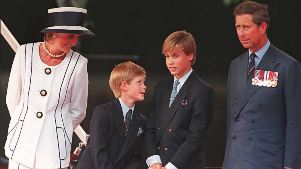 Princess Diana, Prince Harry, Prince William Prince Charles