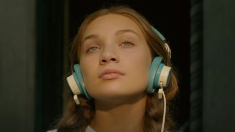 Maddie Zeigler in the Music trailer 
