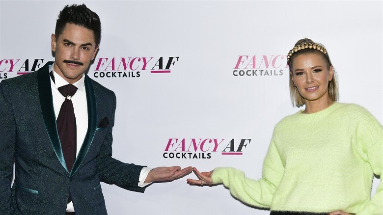 Tom Sandoval and Ariana Madix posing