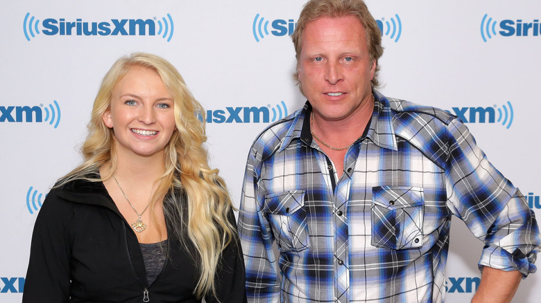 Sig and Mandy Hansen standing together