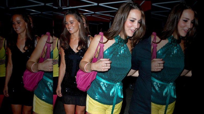 Pippa, Kate Middleton attending disco