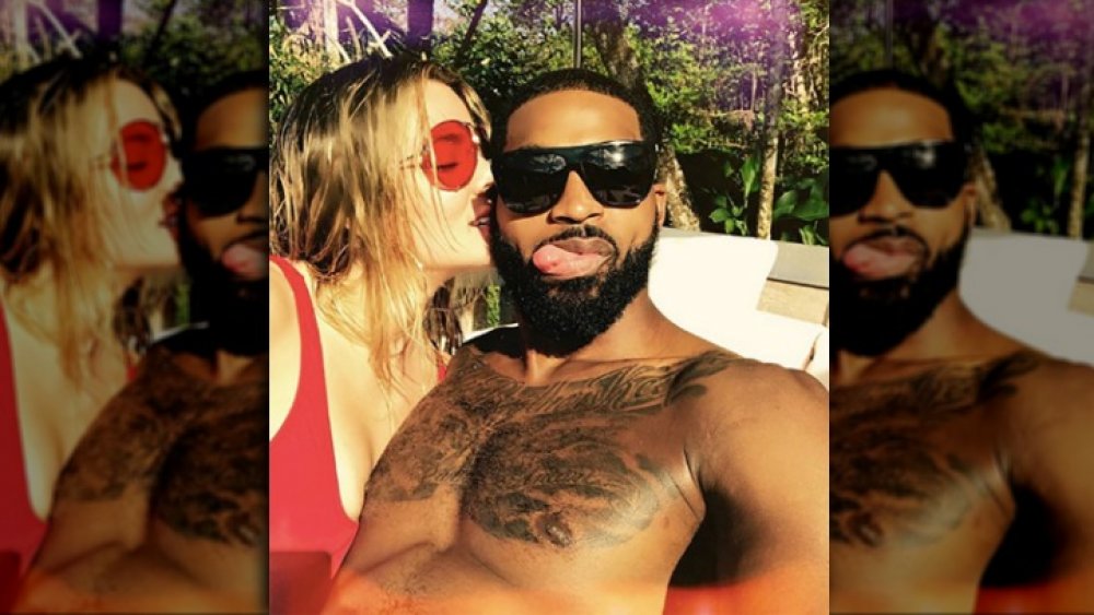 Khloe Kardashian and Tristan Thompson