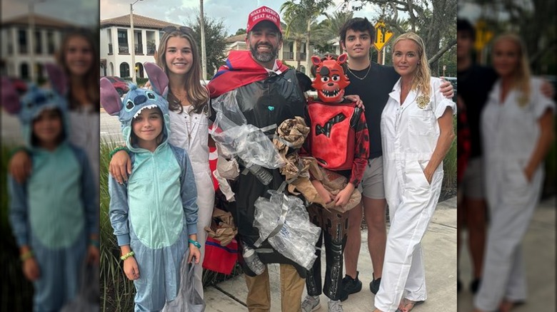 Kai Trump and her family pose together in costumes for Halloween 2024.