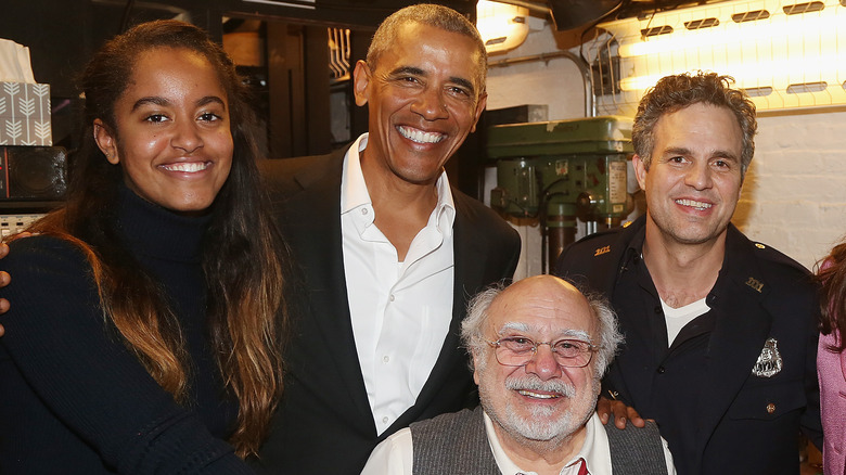 Malia Obama with other celebrities