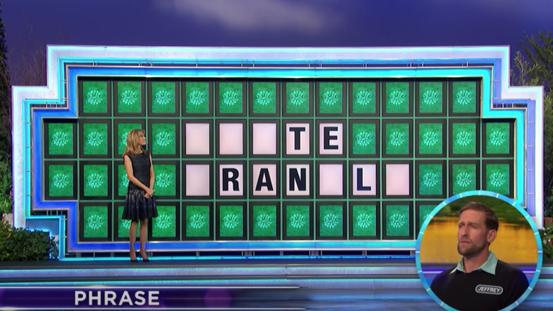 "Wheel of Fortune" puzzle