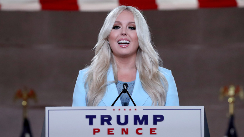 Tiffany Trump speaks at the Republican National Convention