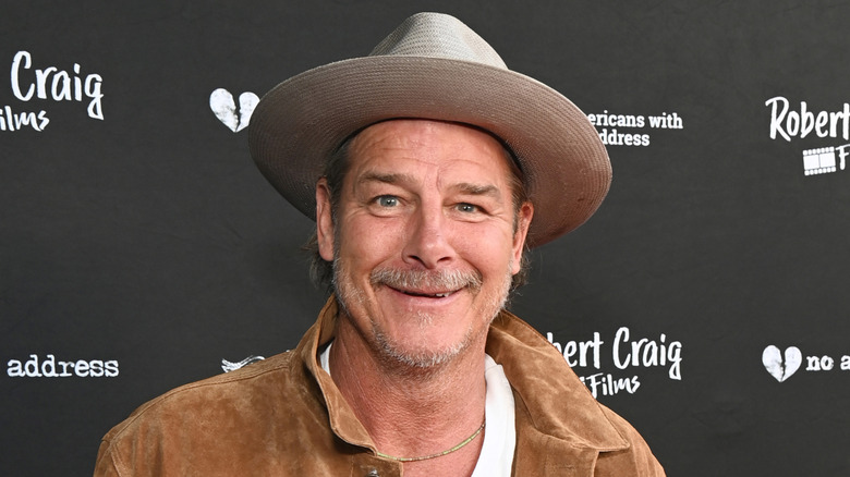 Ty Pennington wearing a cowboy hat