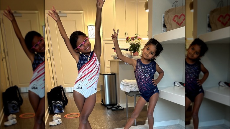 Hoda Kotb daughters posing