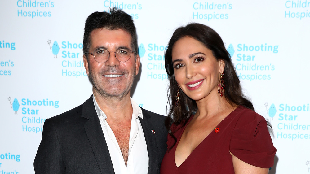 Simon Cowell and Lauren Silverman attend the Shooting Star Ball in Aid of Shooting Star Children's Hospices at Royal Lancaster Hotel on November 08, 2019 in London, England.