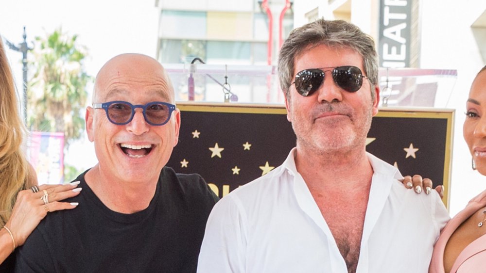 Howie Mandel and Simon Cowell